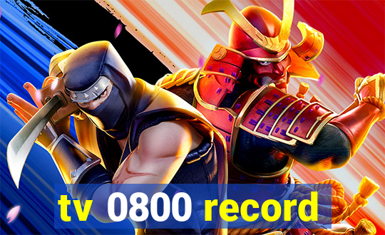 tv 0800 record